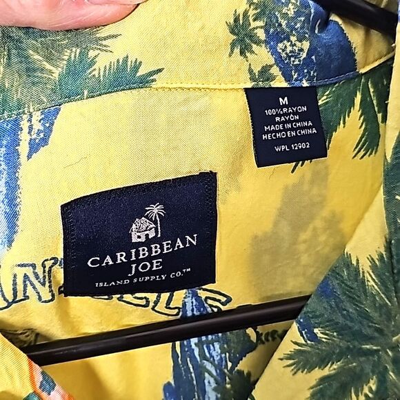 Shirt by Caribbean Joe Multicolor Size Medium - Picture 3 of 4